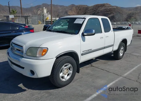 2003 Toyota Tundra Sr5 V8 из США, поврежденный, VIN 5TBRT34193S365337